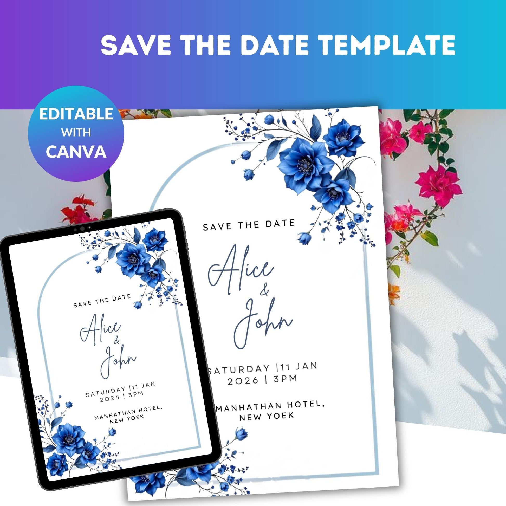 Save the Date Template