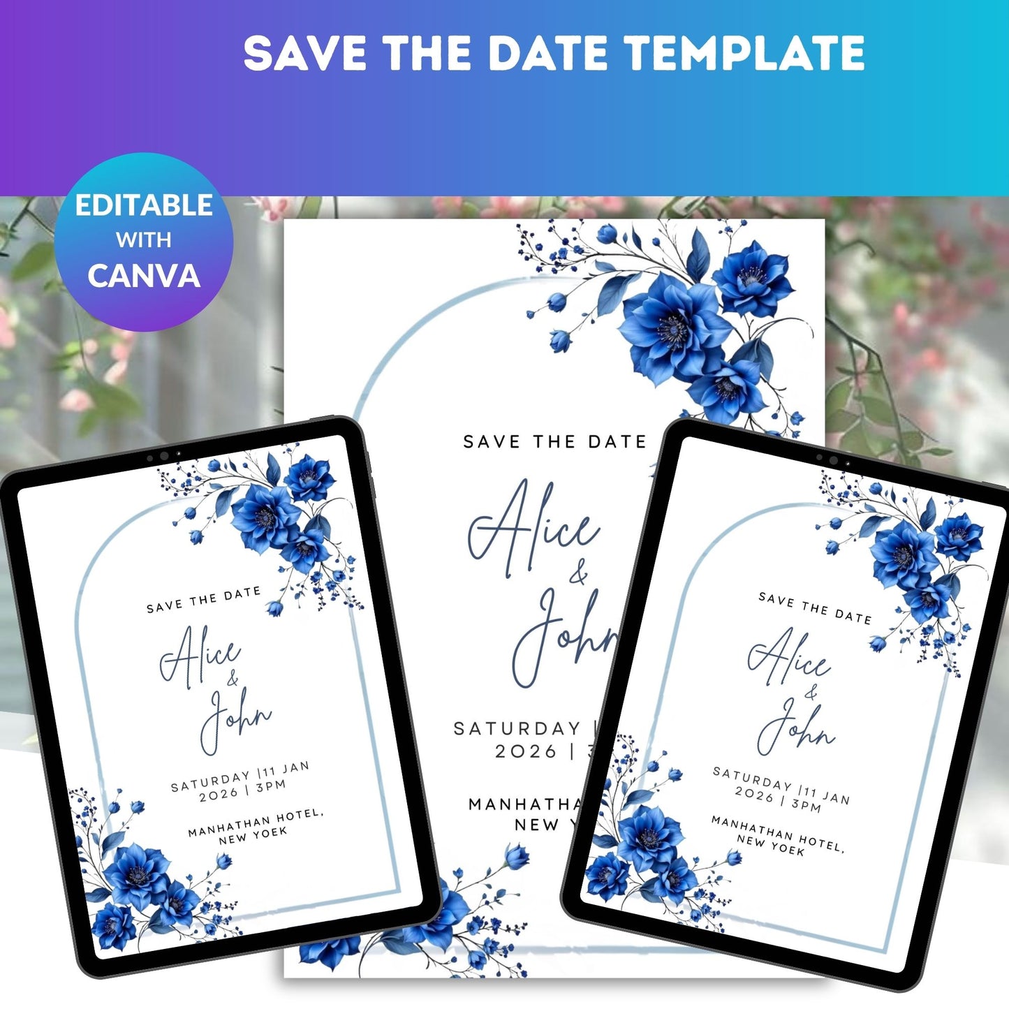 Save the Date Template