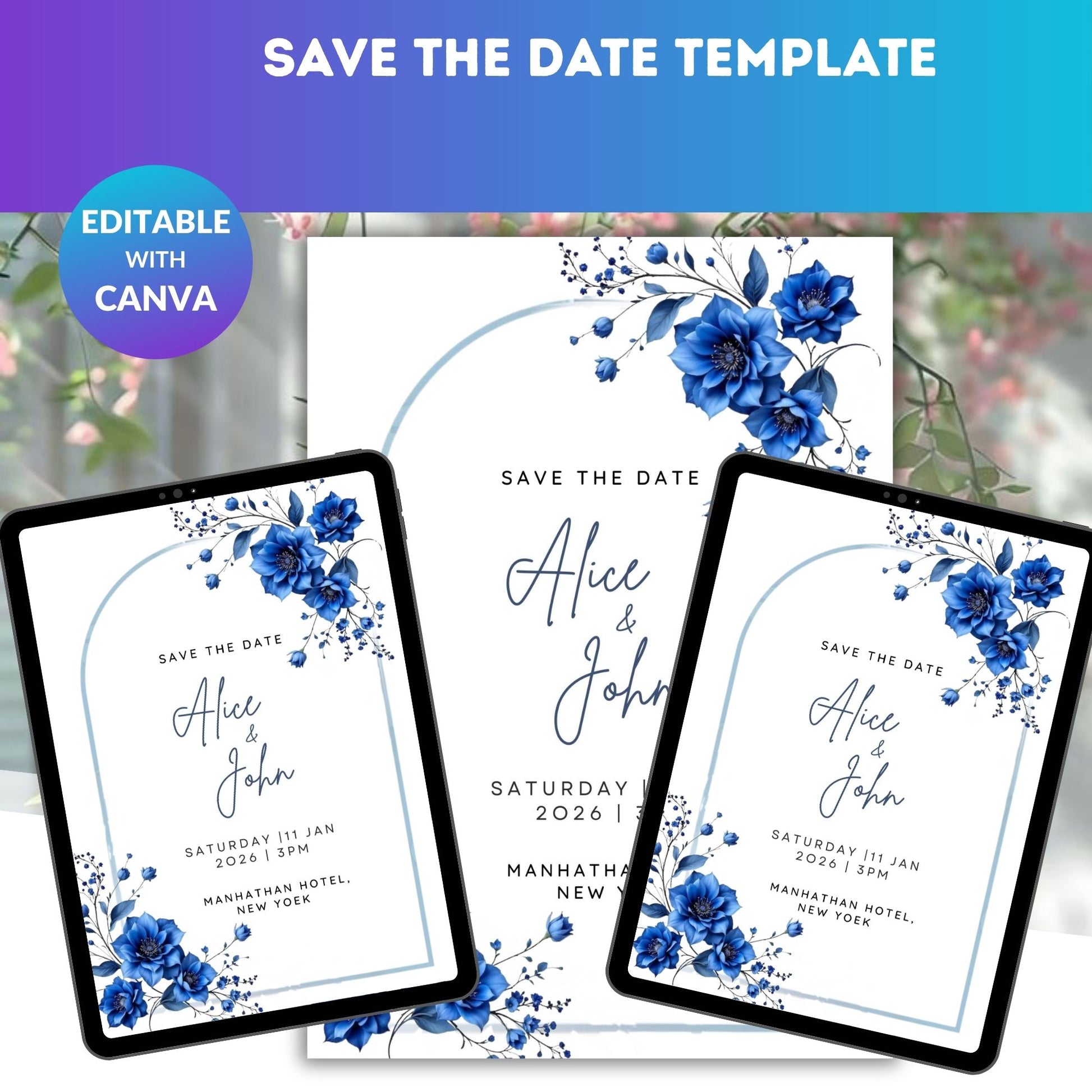 Save the Date Template