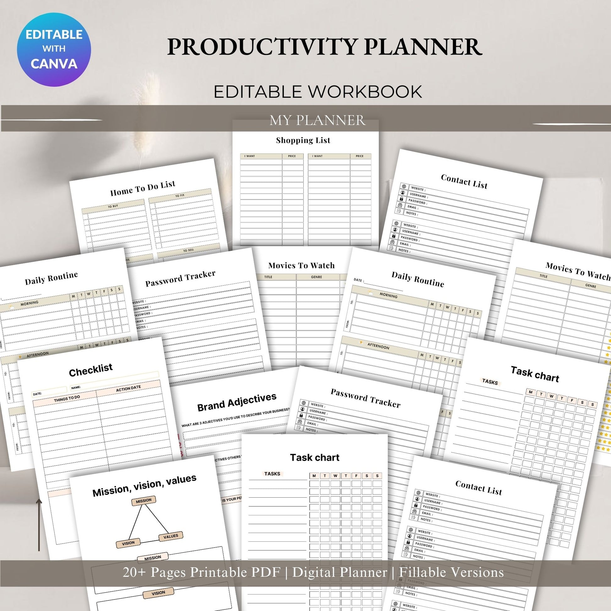 Productivity Planner