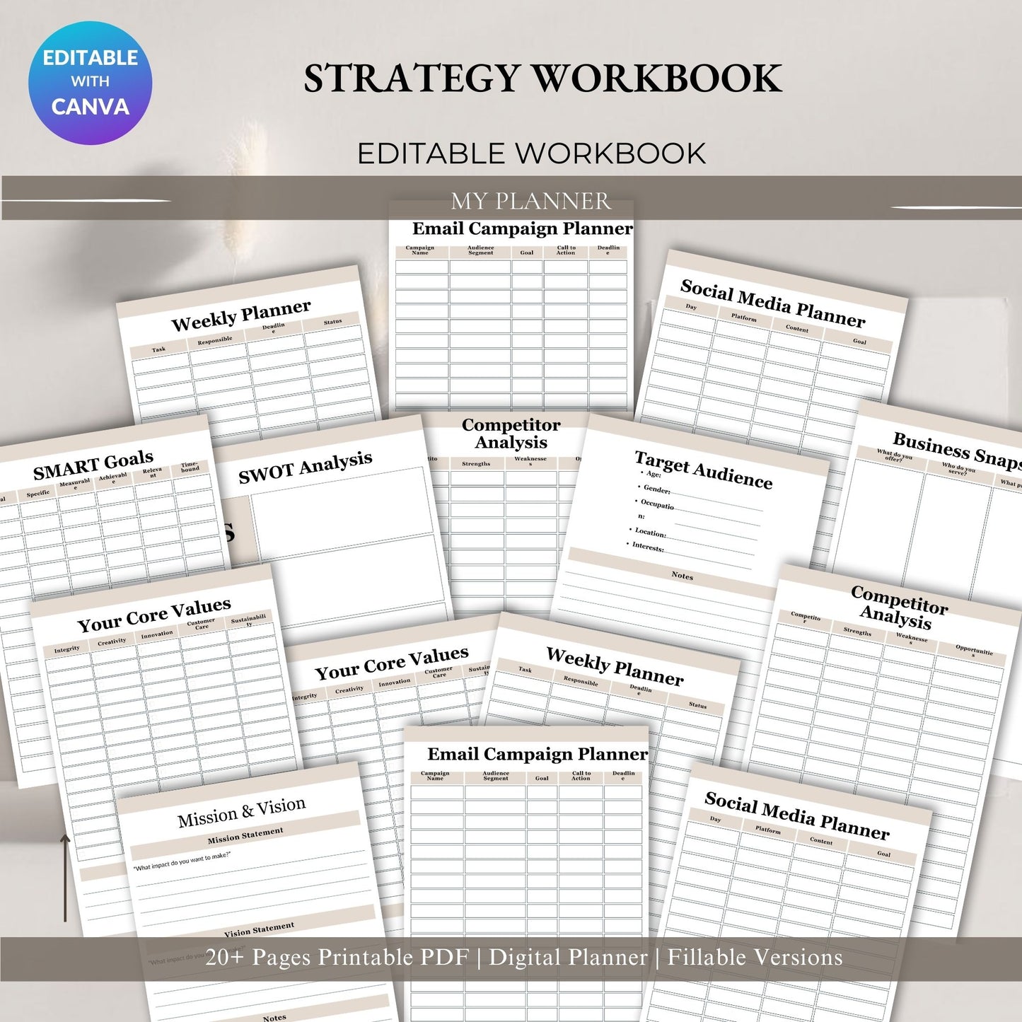 Strategy Workbook