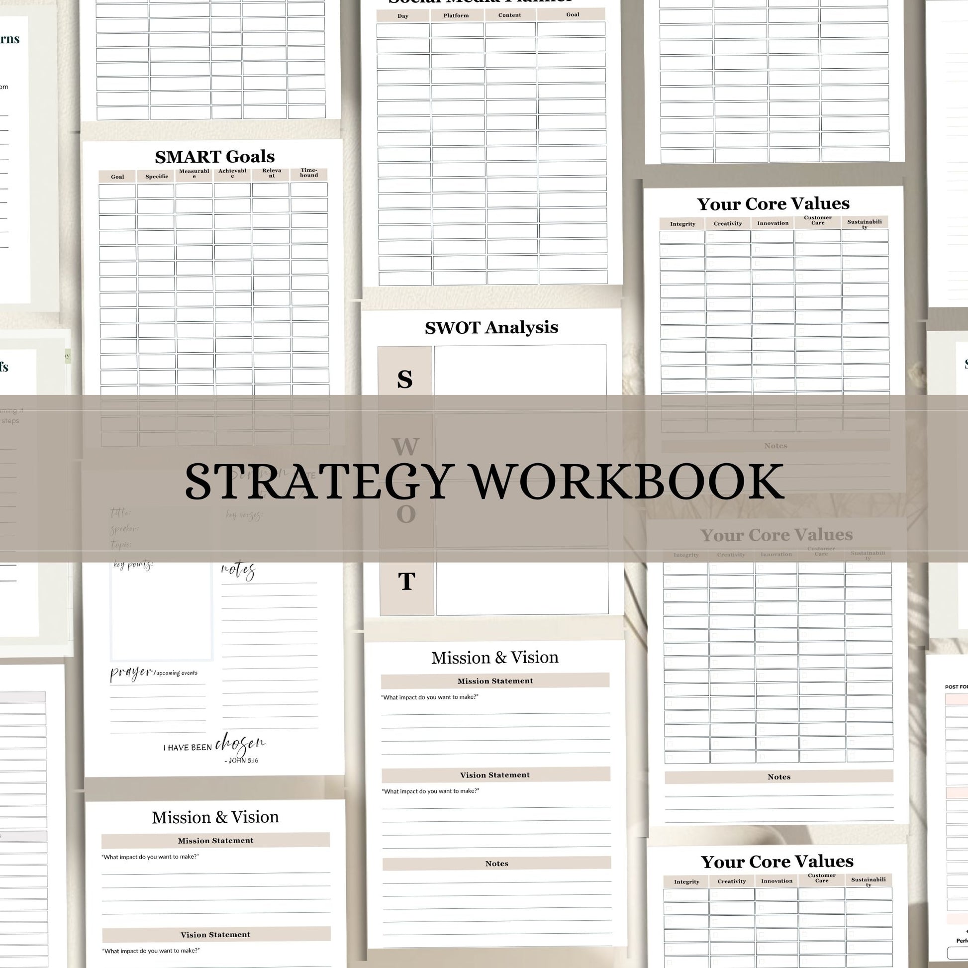 Strategy Workbook