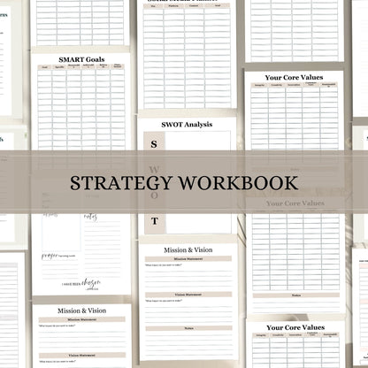 Strategy Workbook