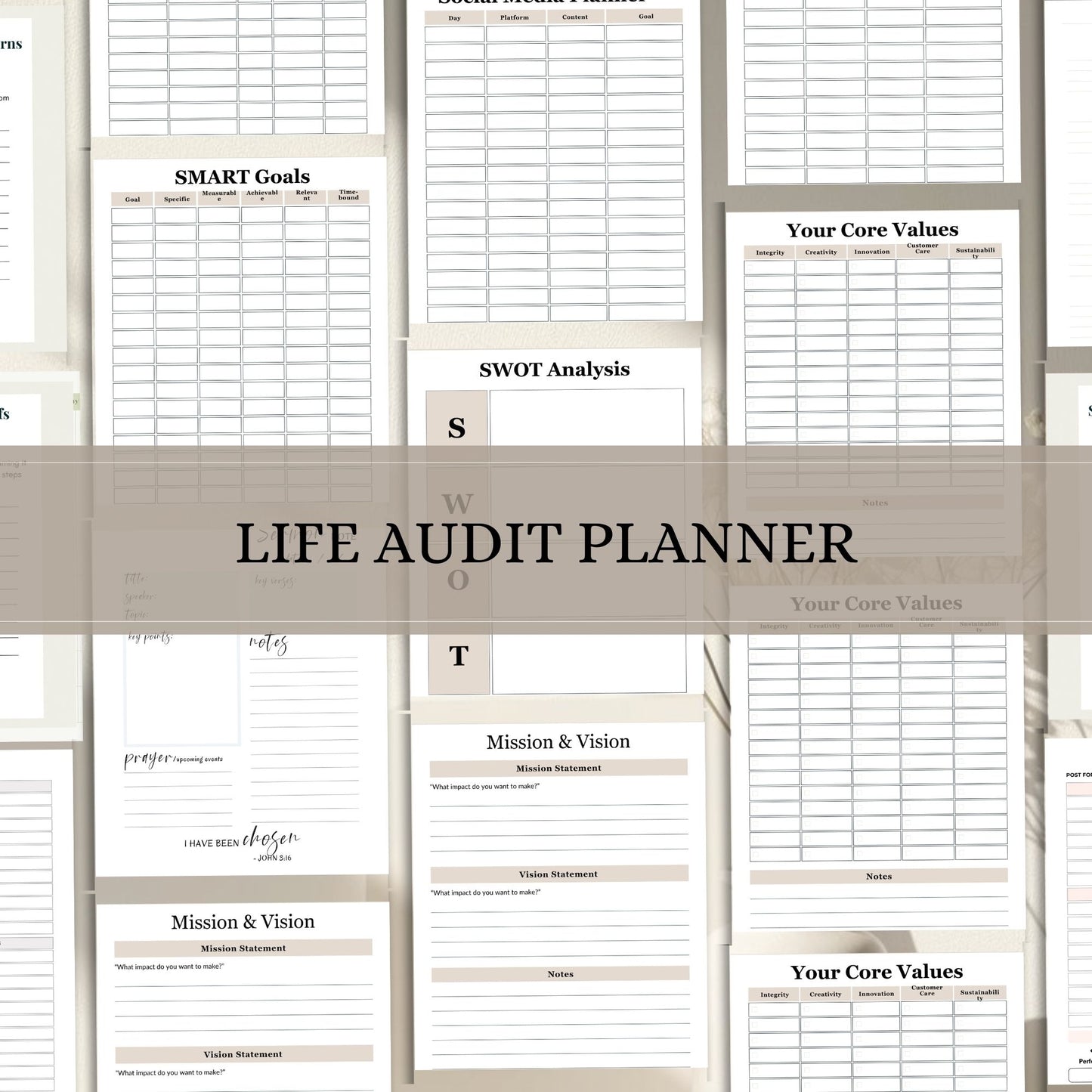 LIFE AUDIT PLANNER