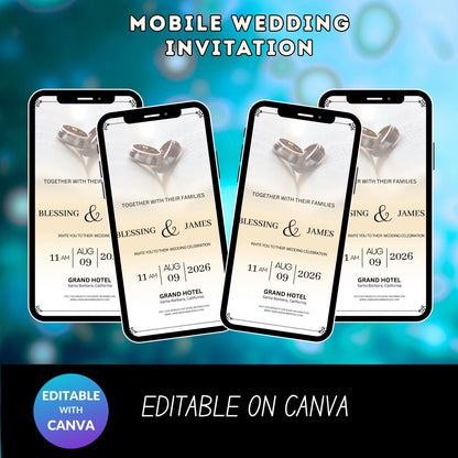 MOBILE WEDDING INVITATION