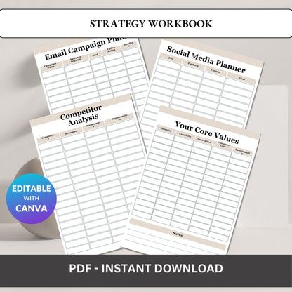 Strategy Workbook