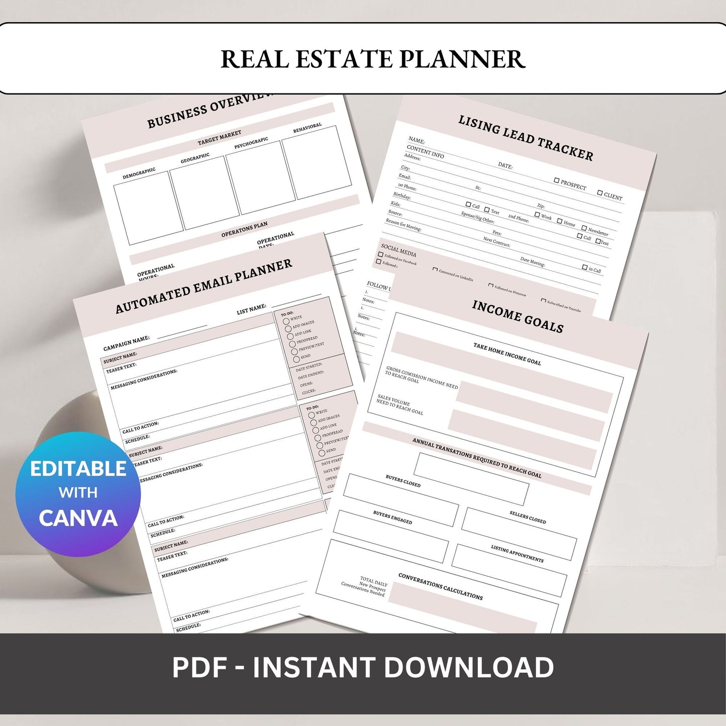 Real Estate Planner