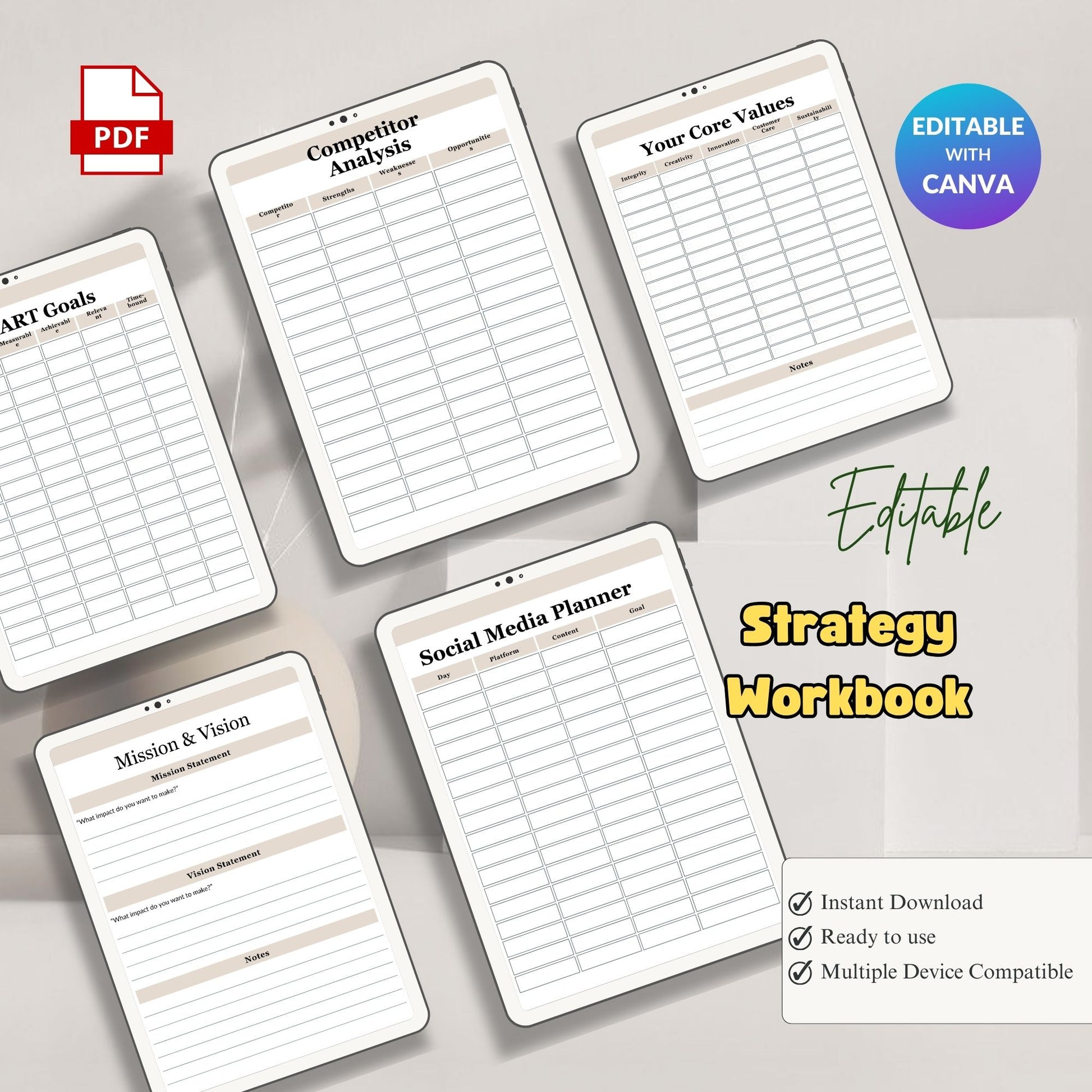 Strategy Workbook