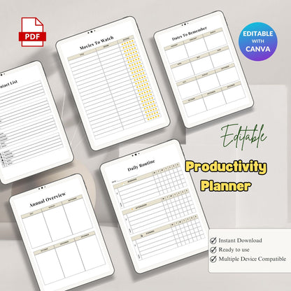 Productivity Planner