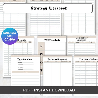 Strategy Workbook