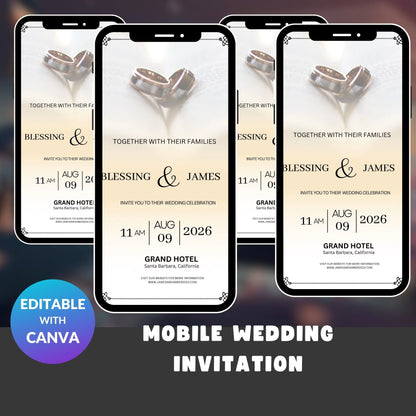 MOBILE WEDDING INVITATION