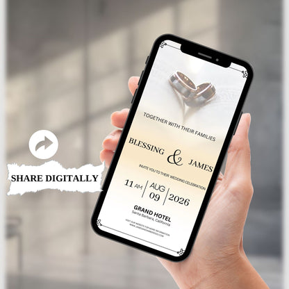 MOBILE WEDDING INVITATION