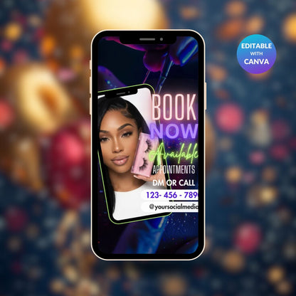 Editable Book now Flyer
