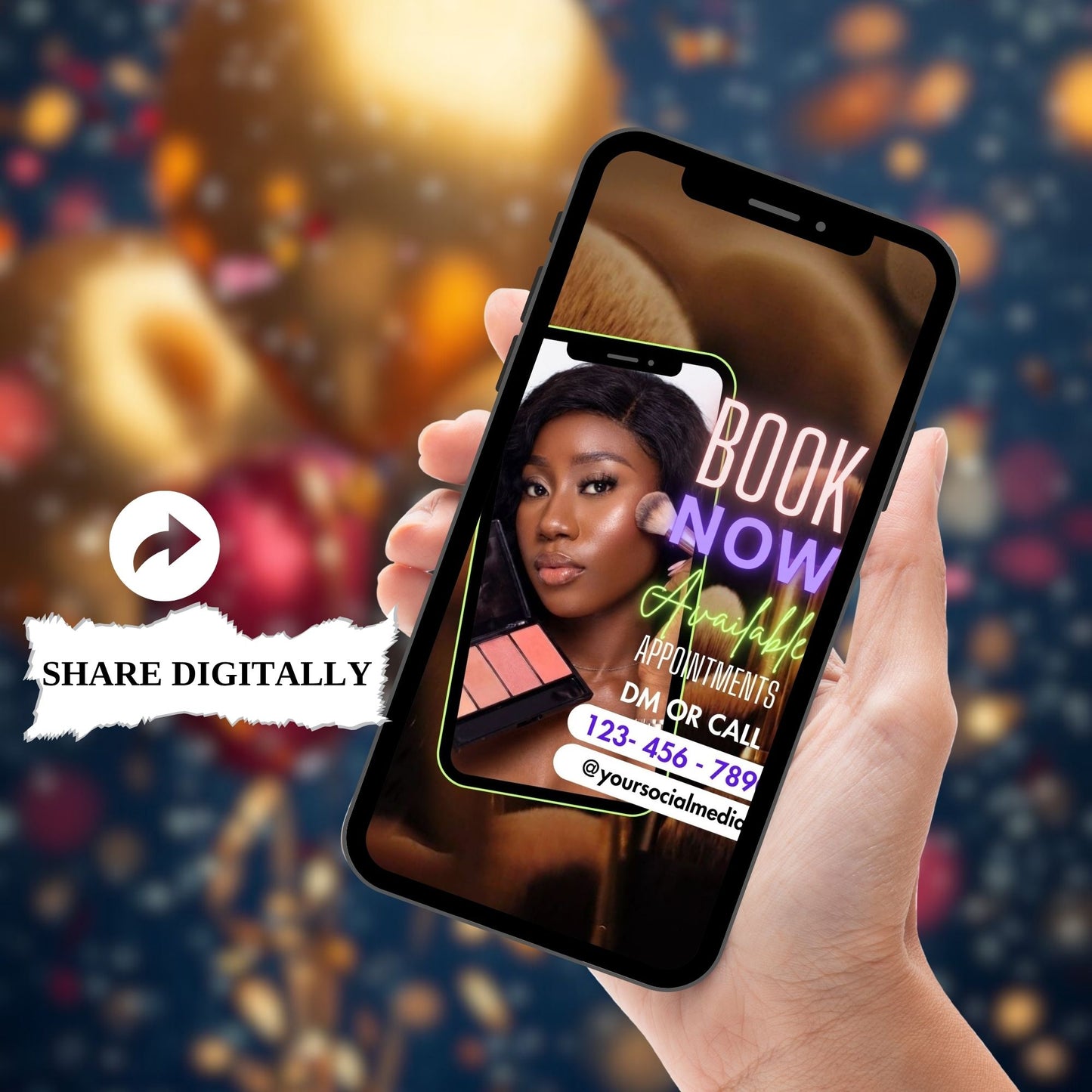 Editable Book now Flyer