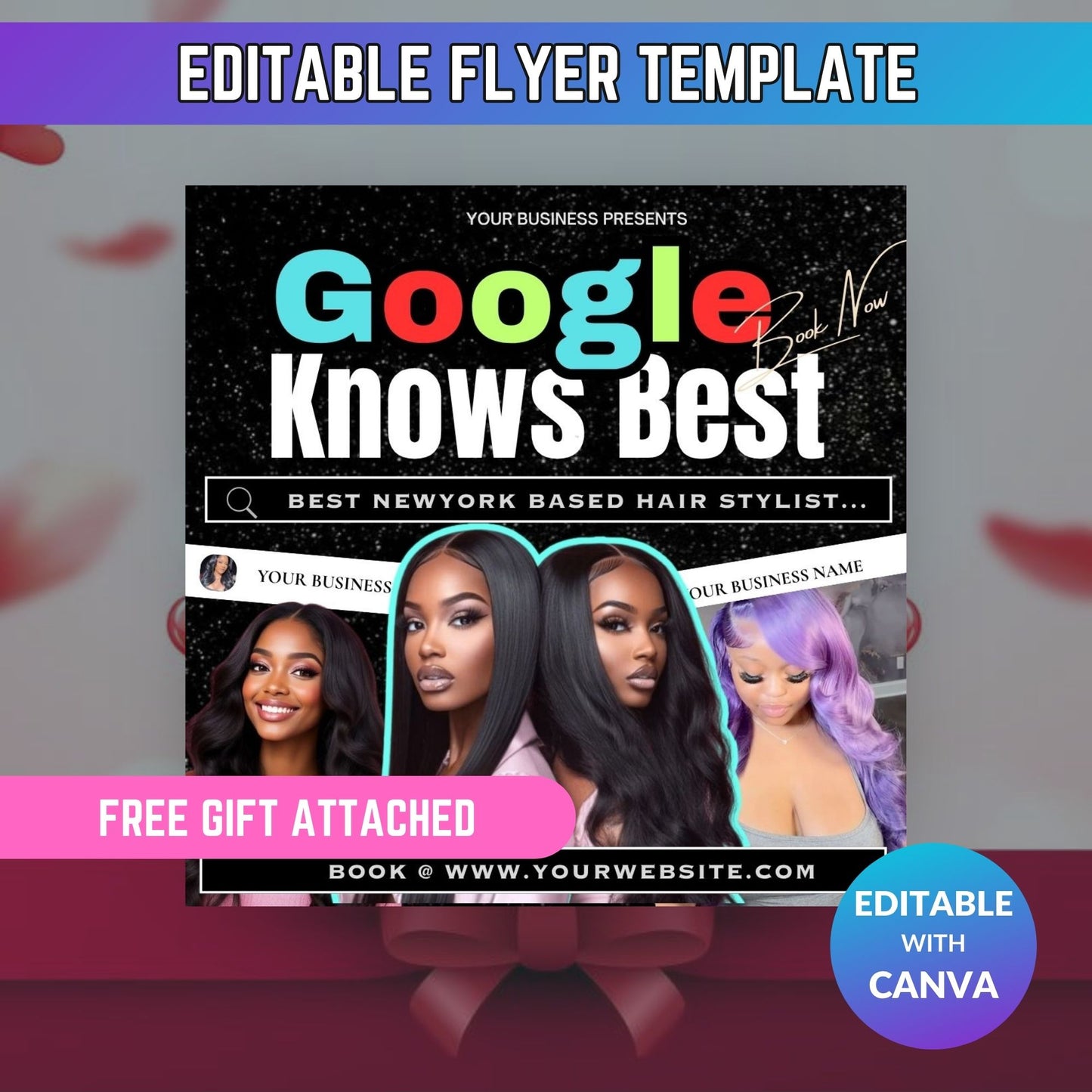 Google Knows Best Hair Flyer