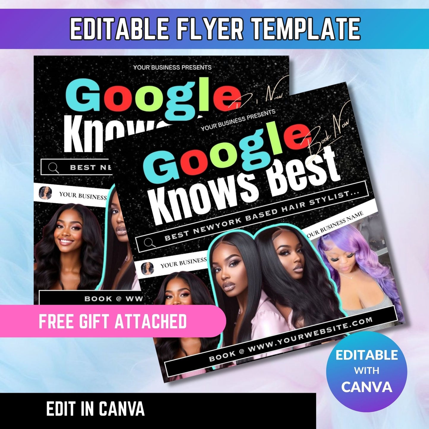 Google Knows Best Hair Flyer
