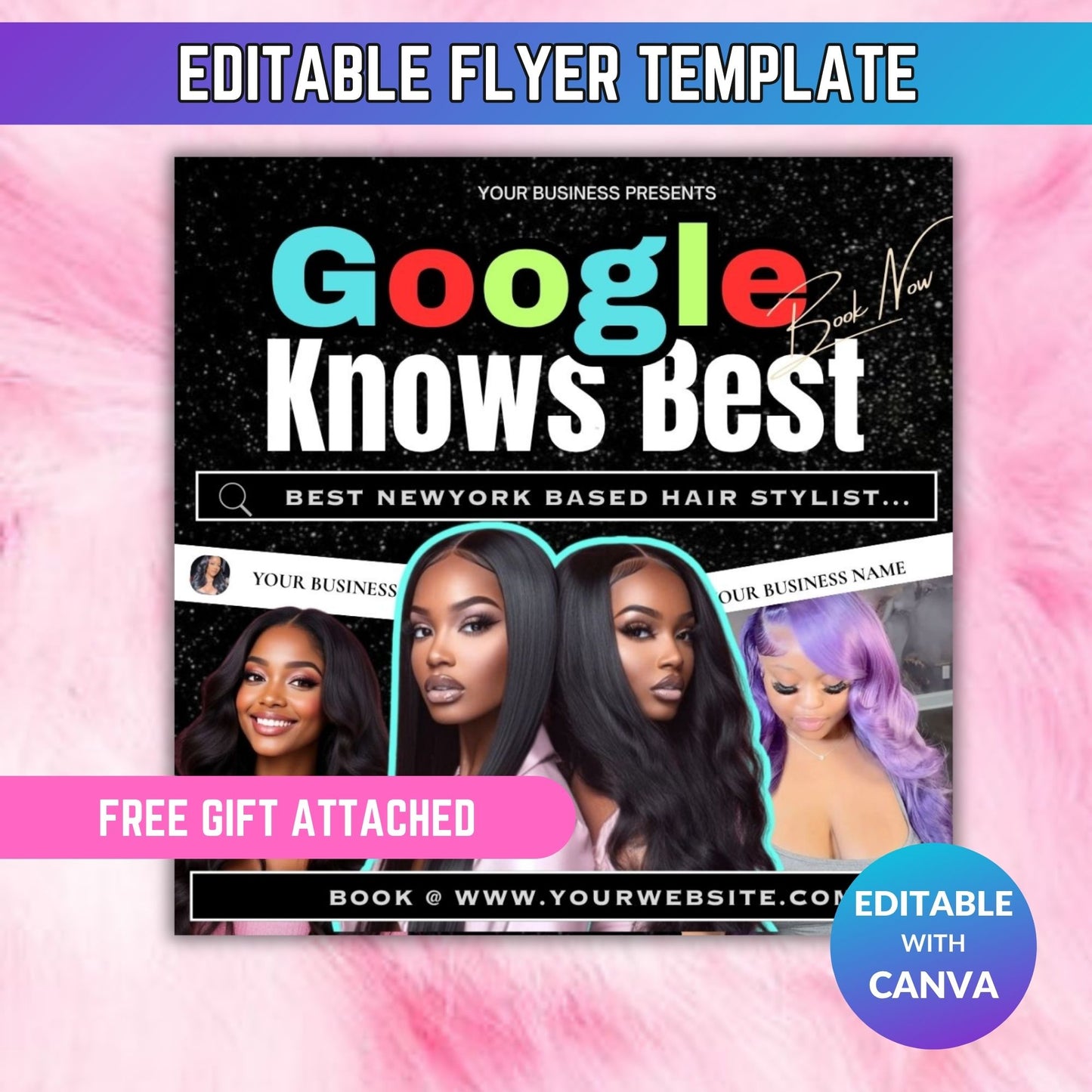 Google Knows Best Hair Flyer