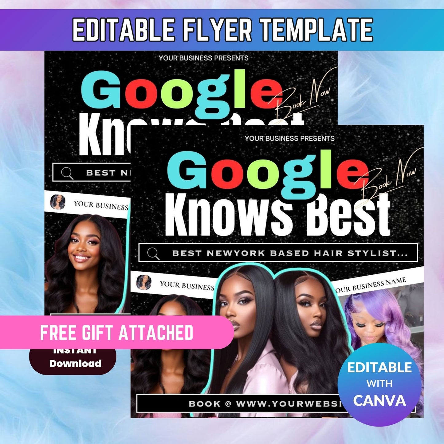Google Knows Best Hair Flyer