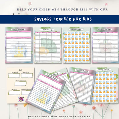 Savings Tracker For Kids