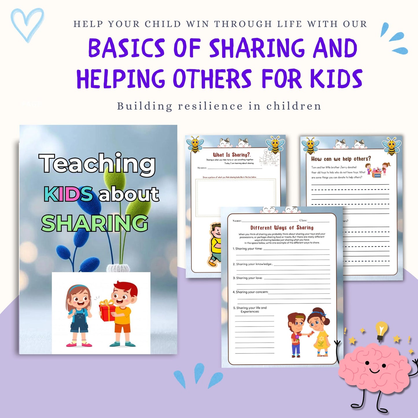 Basics of Sharing and Helping Others for Kids