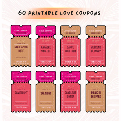 LOVE COUPON 60 cards