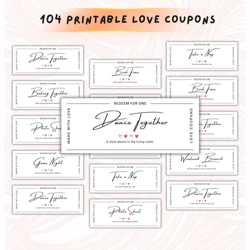 Fun Love Coupon 105 cards