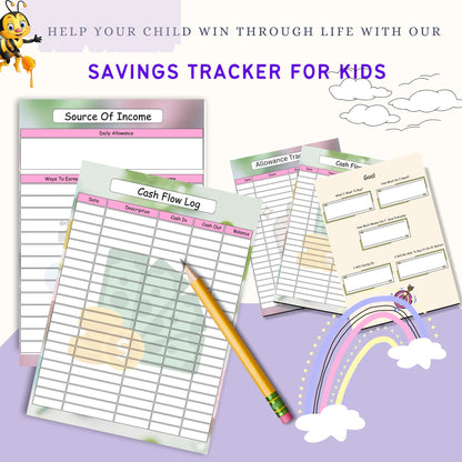 Savings Tracker For Kids