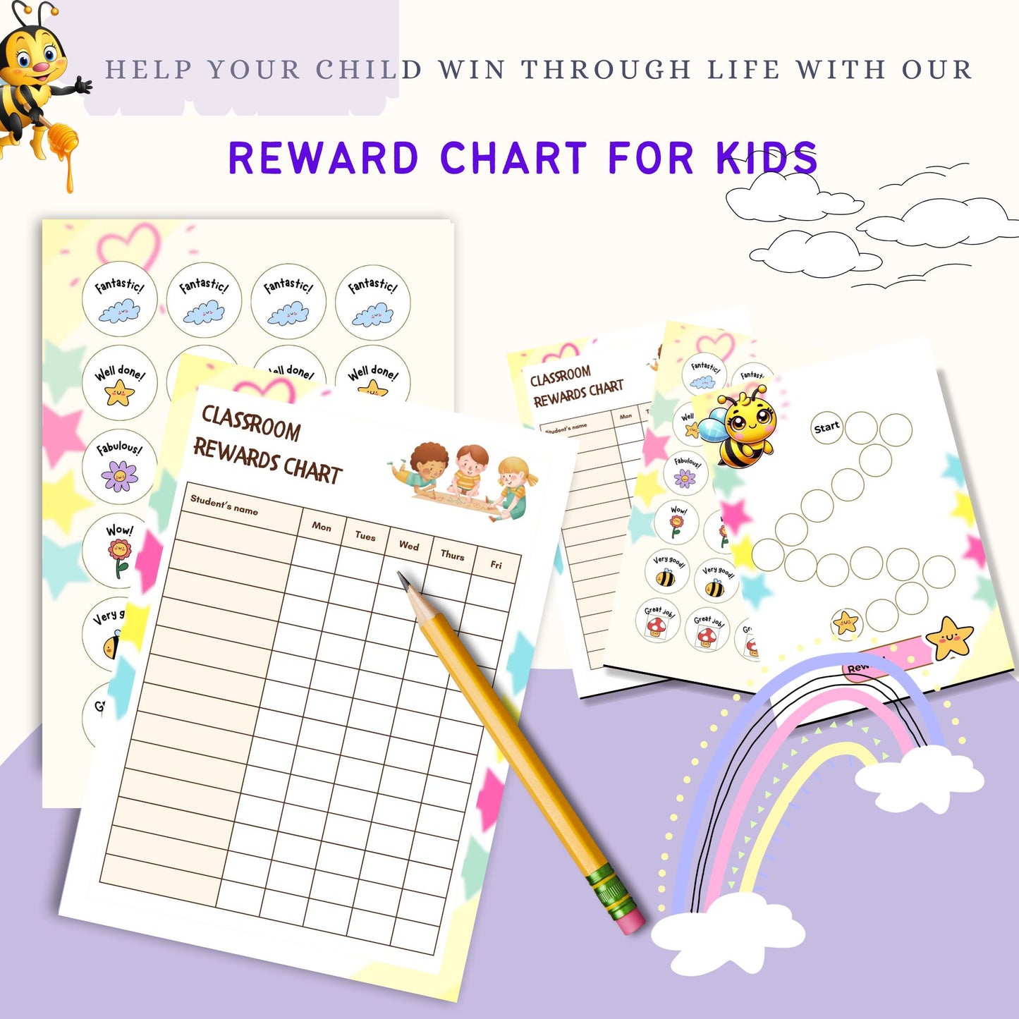Reward Chart for Kids