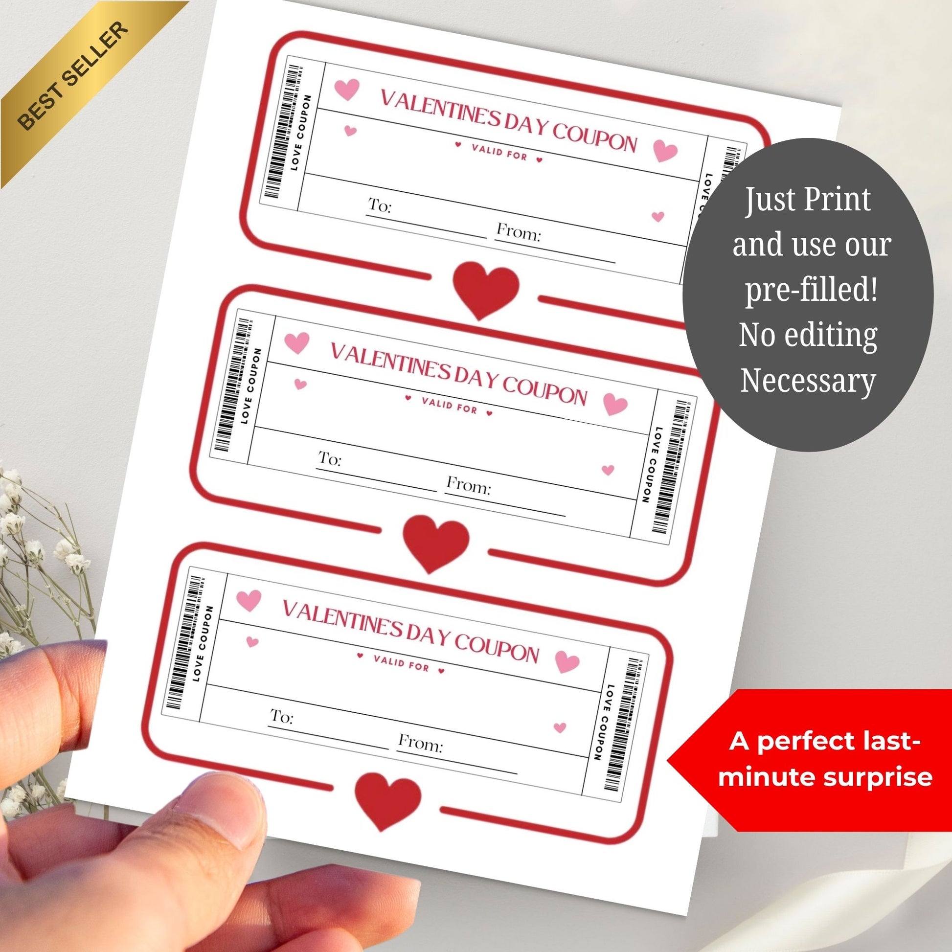 Valentines Day Love Coupon