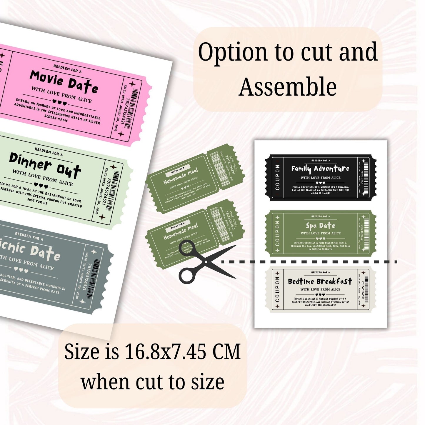 Retro Full Package Coupons 15 cards