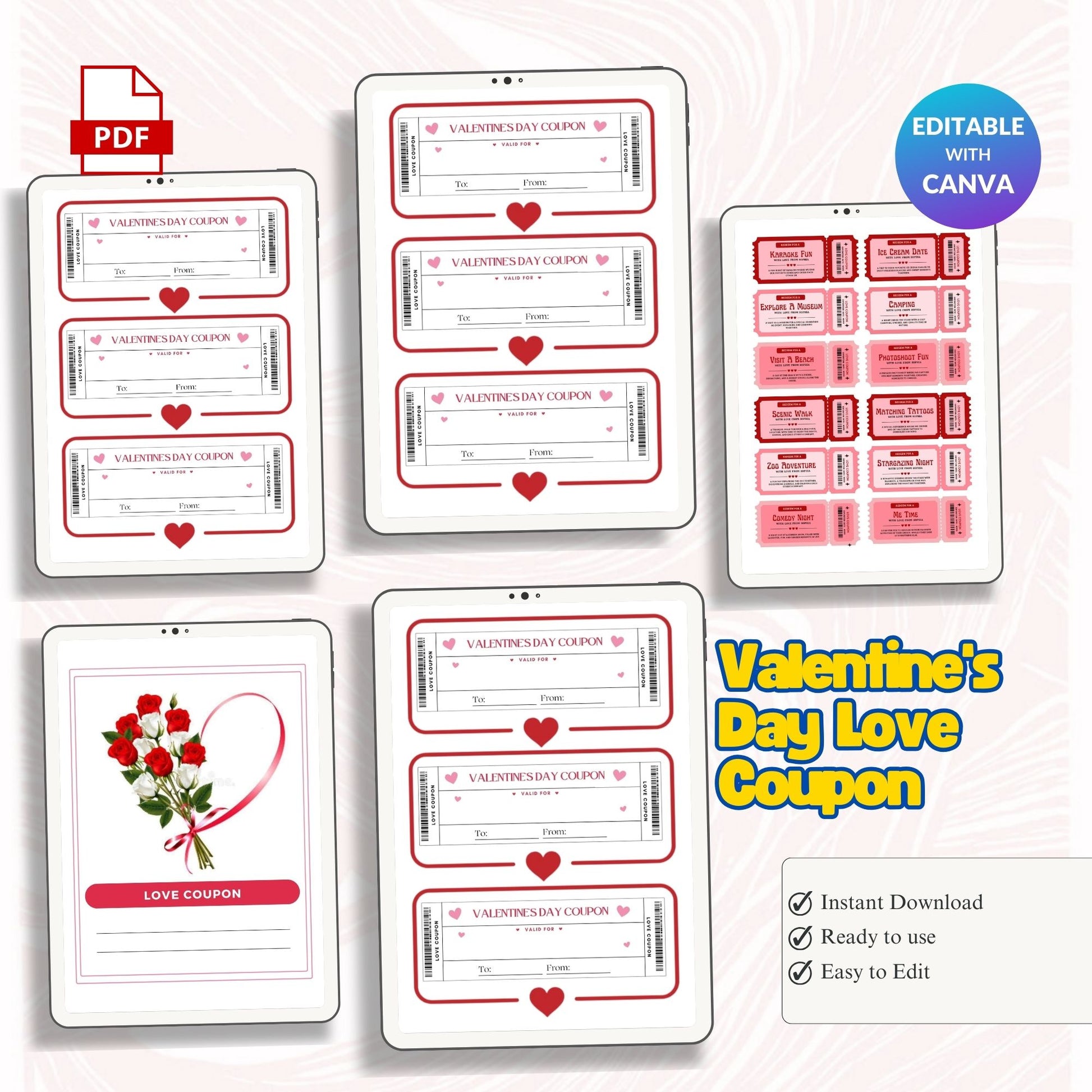 Valentines Day Love Coupon