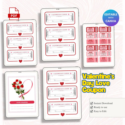 Valentines Day Love Coupon
