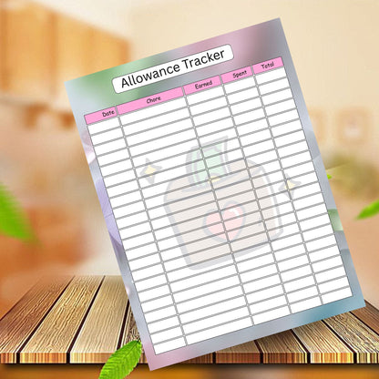 Savings Tracker For Kids