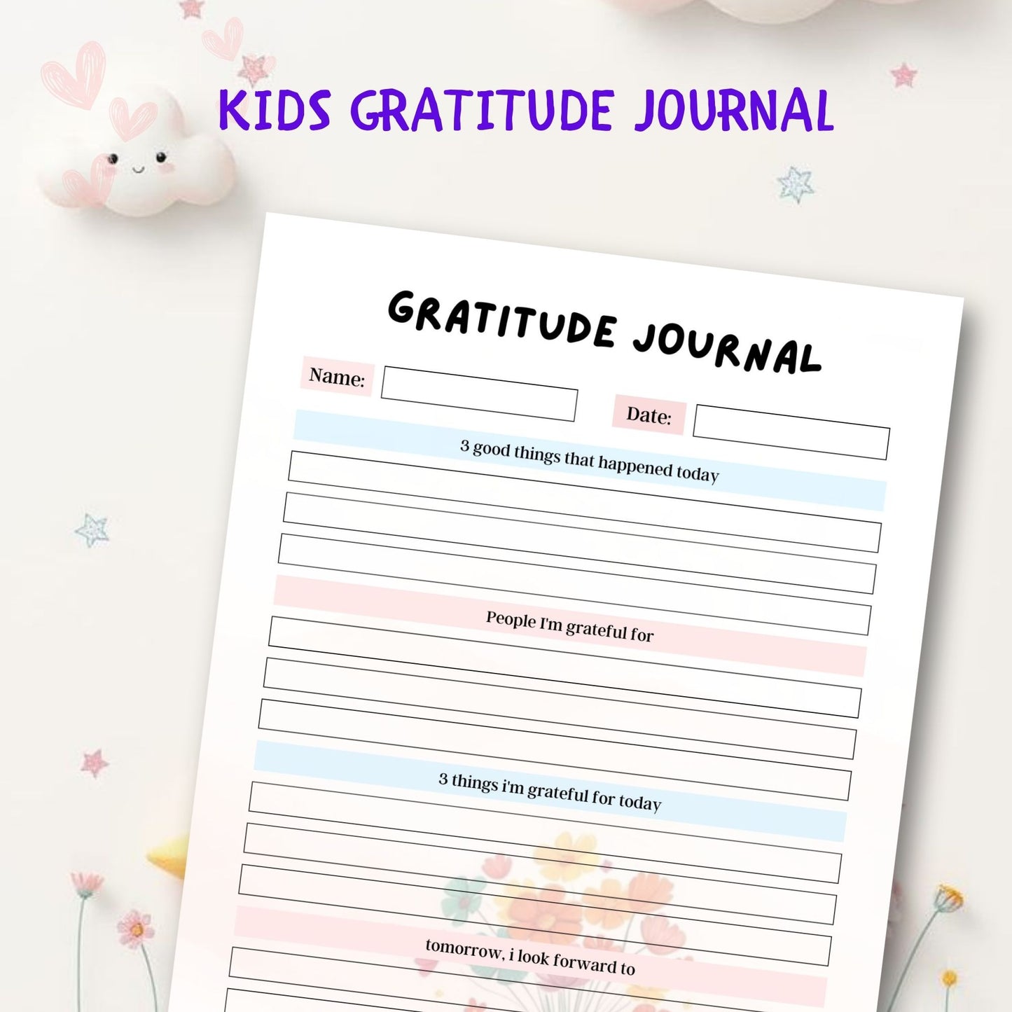 Kids Gratitude Journal