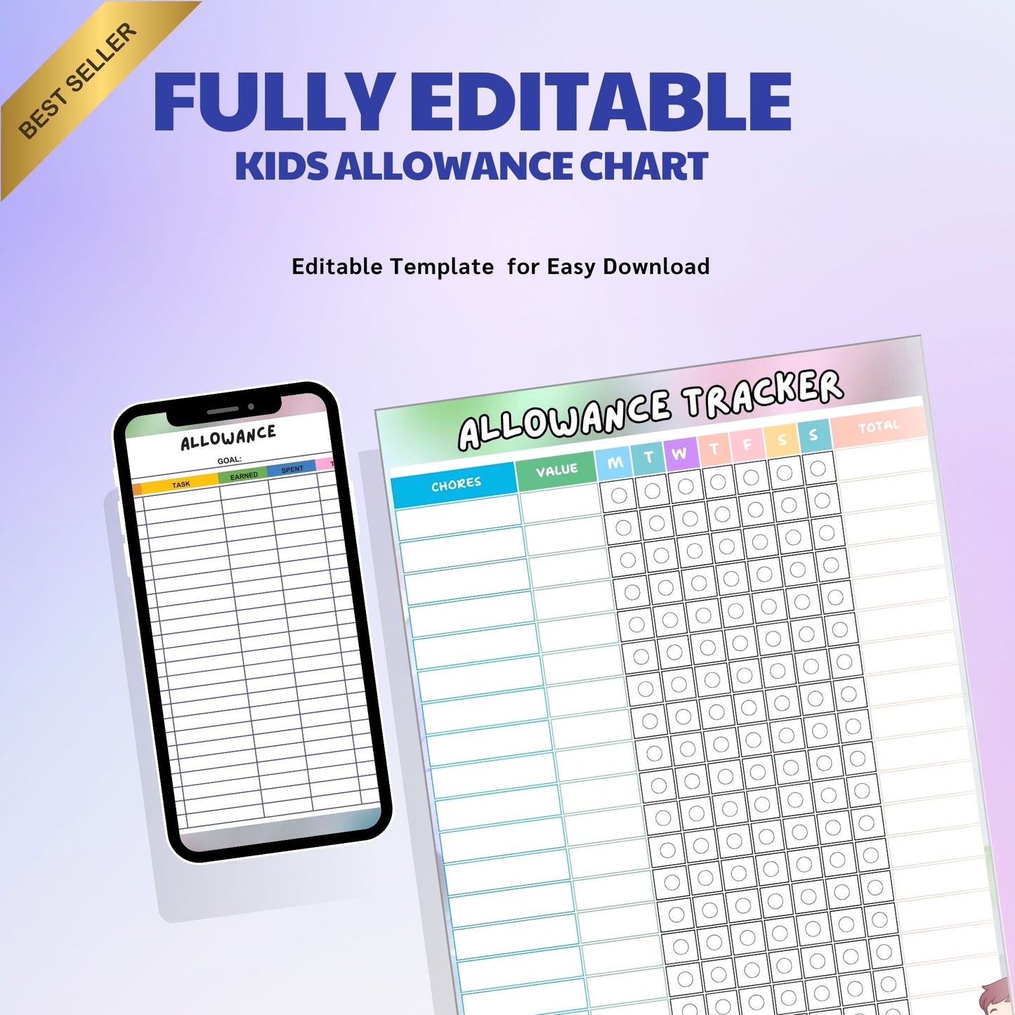 Kids Allowance Chart