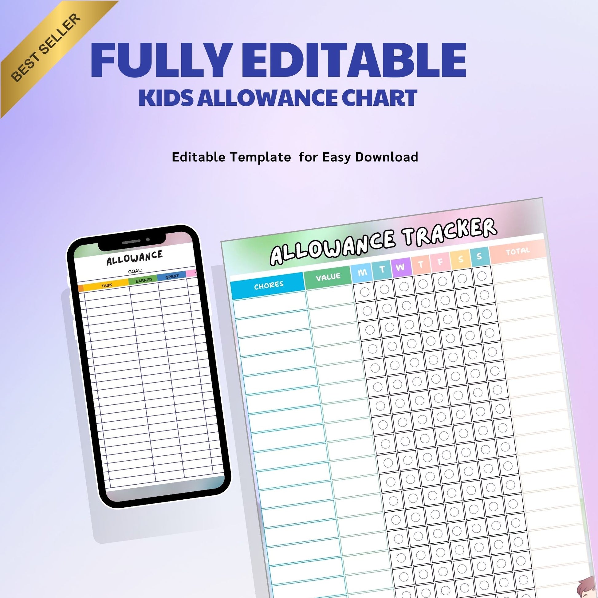 Kids Allowance Chart