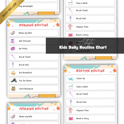 Kids Daily Routine Chart