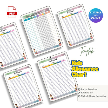 Kids Allowance Chart