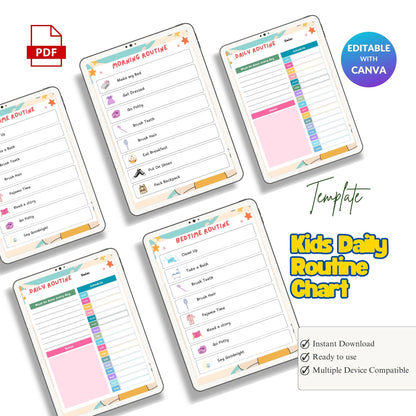 Kids Daily Routine Chart