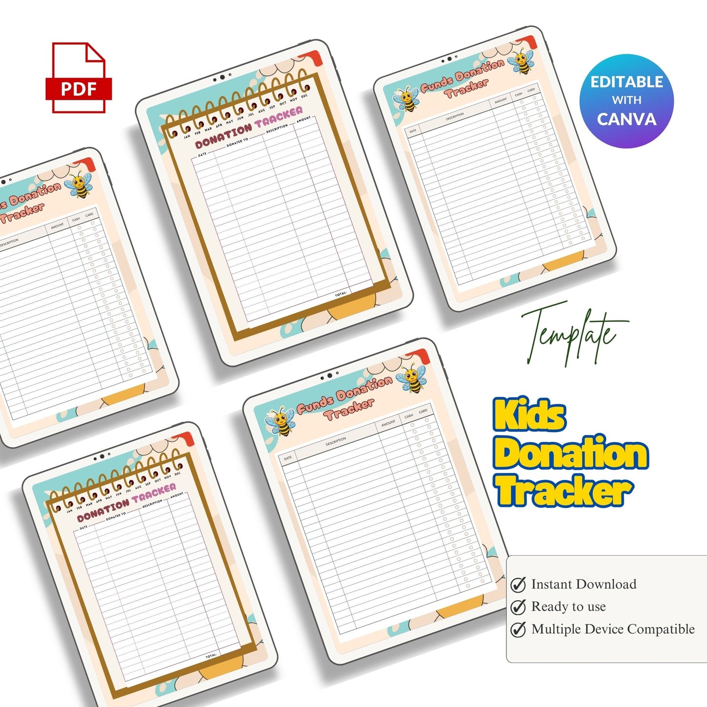Kids Donation Tracker