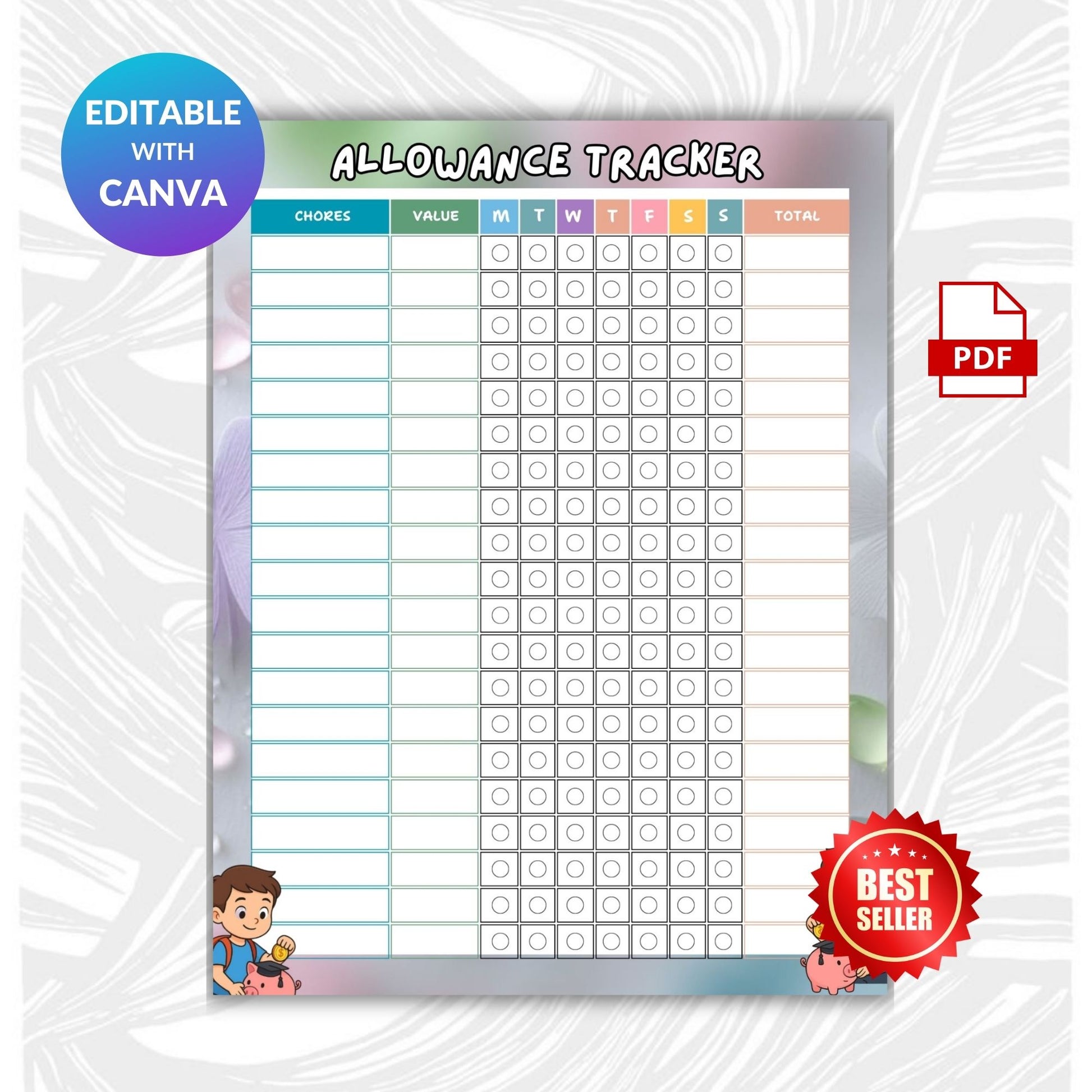 Kids Allowance Chart