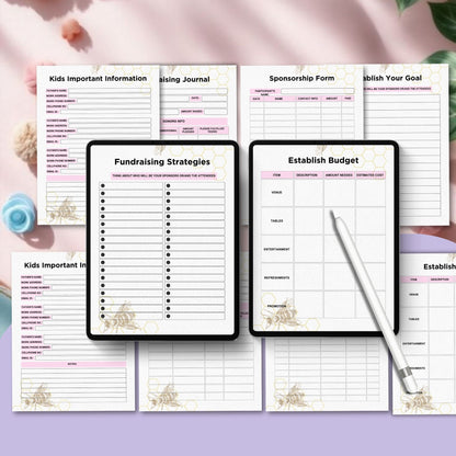 Kids Fundraising Planner