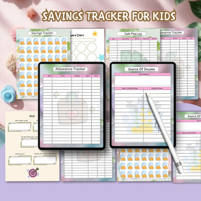 Savings Tracker For Kids