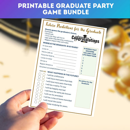 GRADUATE PARTY GAME BUNDLE
