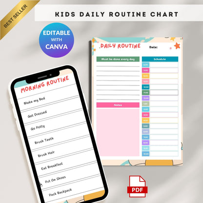 Kids Daily Routine Chart
