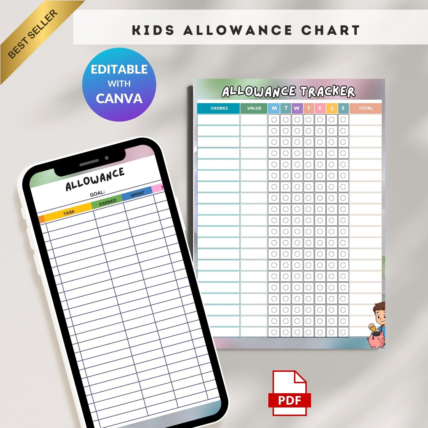 Kids Allowance Chart