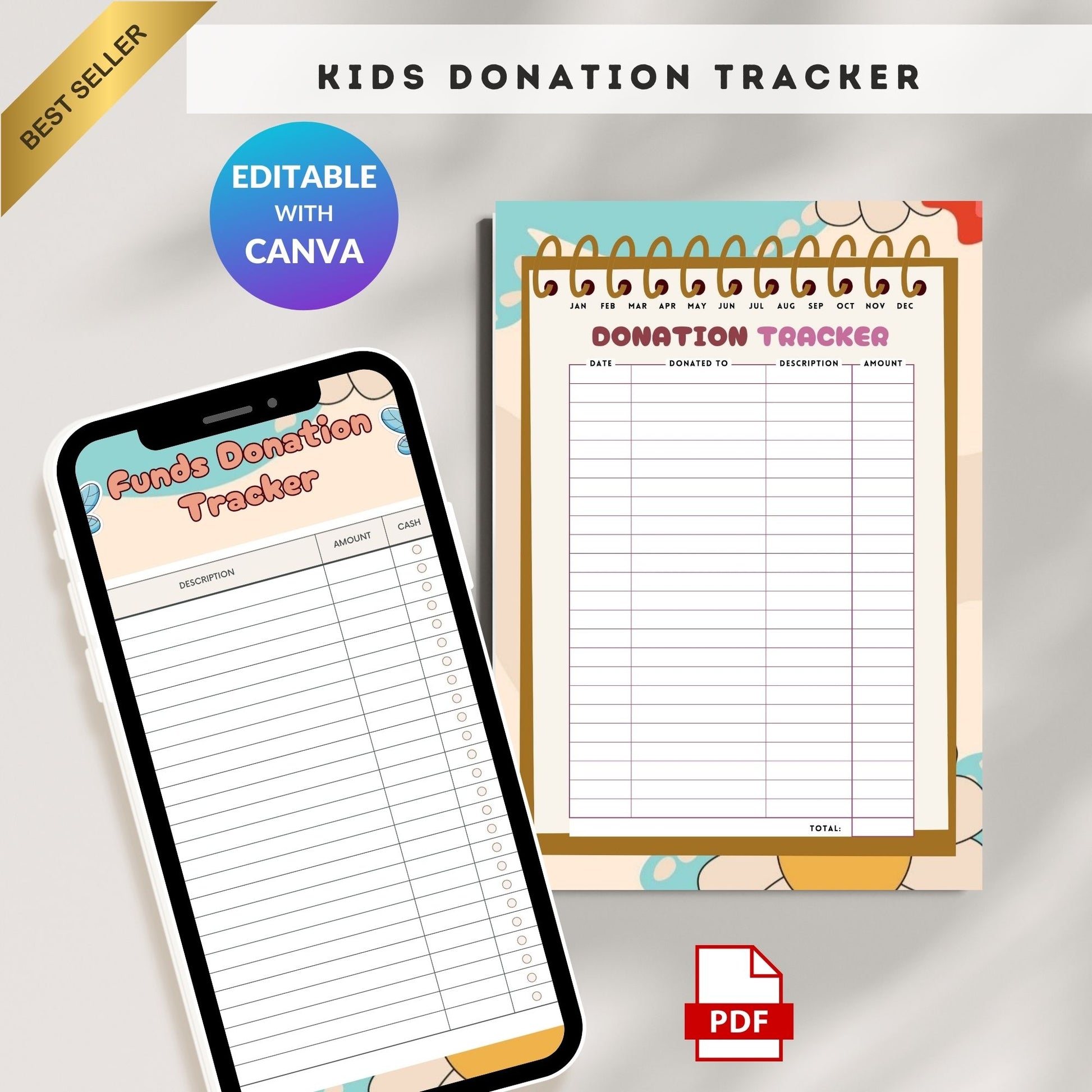 Kids Donation Tracker