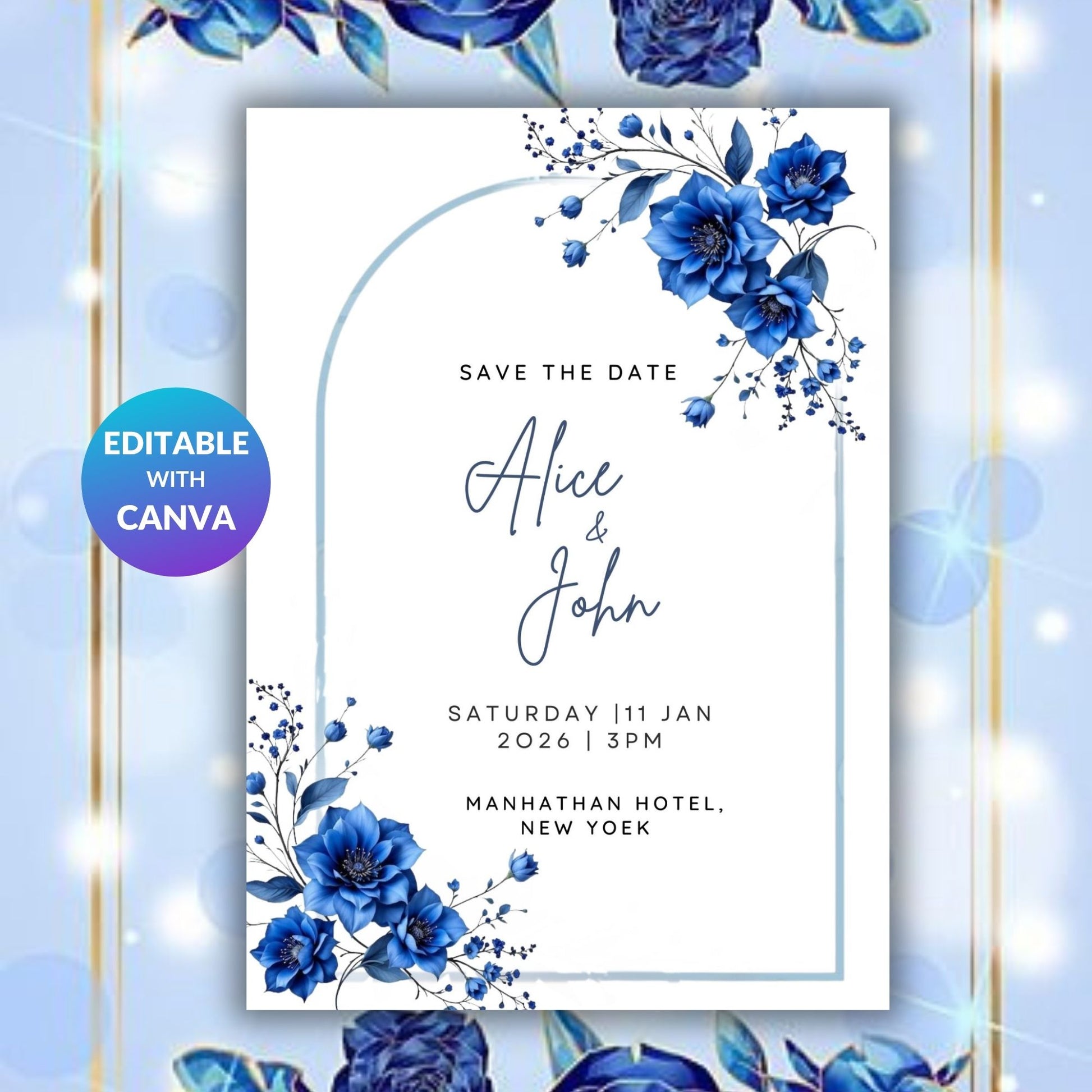 Save the Date Template