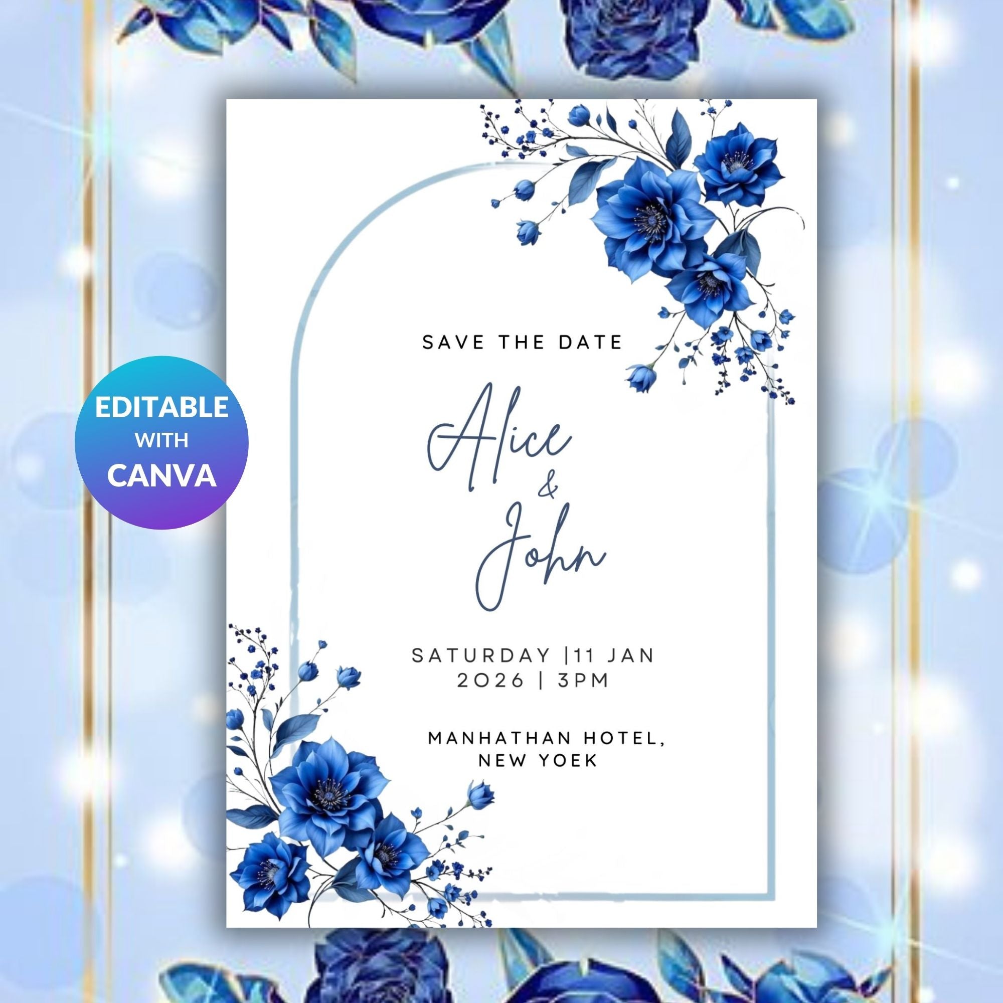 Save the Date Template