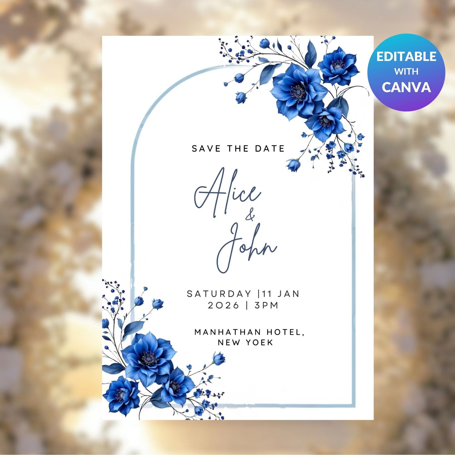 Save the Date Template